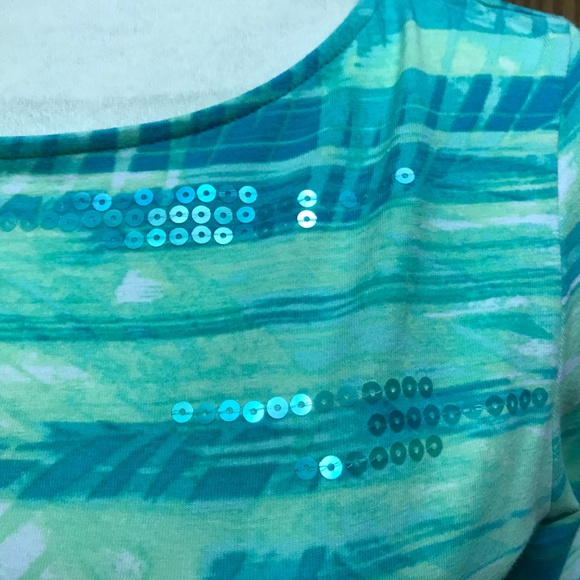 Vintage Ruby Rd. PS Top Boat Neck, Pull over Top - Picture 3 of 6